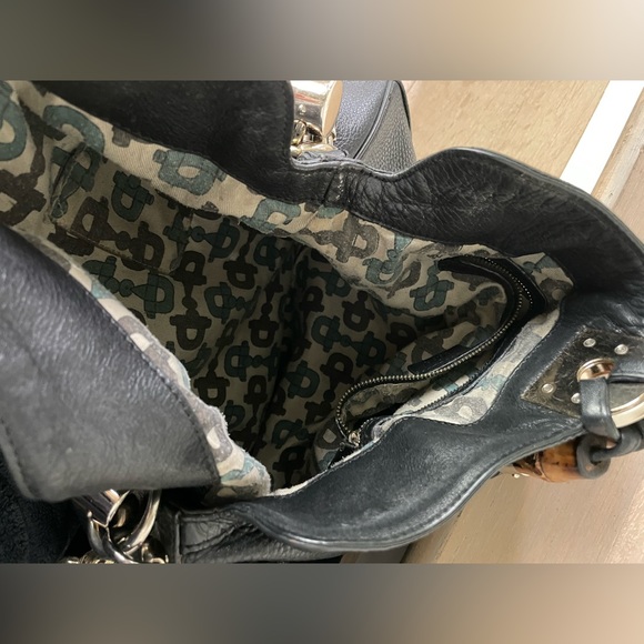 Gucci Black Leather Indy Bag - Picture 6 of 6